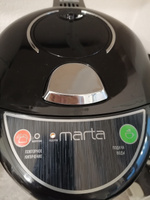 Термопот электрический 5л MARTA MT-2001 с автоматической подачей воды и электронасосом, черный жемчуг #5, Анна М.