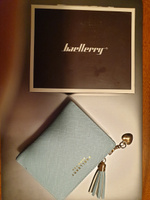 Женский кошелек Baellerry Show You на молнии, портмоне для карт, голубой #39, Mariam K.