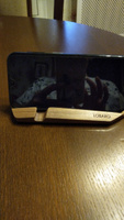 Подставка для телефона и планшета настольная деревянная / из грецкого ореха / LOBARO #86, Татьяна К.