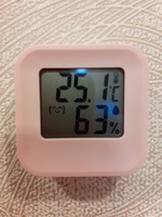 Комнатный гигрометр с цифровым ЖК-дисплеем, миниатюрный измеритель температуры и влажности, комнатный термометр #7, Нина З.
