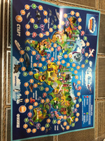 Настольная игра для детей ходилка "Вокруг Земли". Игровое поле - карта мира #11, Елена Щ.