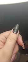 EMI Гель-краска для ногтей Черный тюльпан, черная, для дизайна ногтей и маникюра, 5 мл #124, Дарья Б.