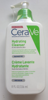 Увлажняющий гель для умывания CeraVe Hydrating Cleanser для нормальной и сухой кожи лица и тела 236 мл, очищающий с гиалуроновой кислотой #1, Ольга П.