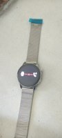 TechnoFuture Умные часы Smart Watch g3 pro, смарт часы, наручные смарт часы, женские, мужские, детские, круглые, шагомер, спортивные, 42mm, Серый #7, Эльмир И.