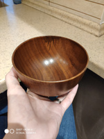 Тарелка - миска из дерева / Тарелки деревянные / Тарелка глубокая из дерева/ Деревянная миска / диаметр 12 см #7, Арсений Ф.