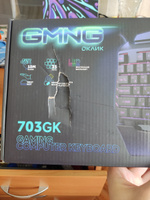 Игровой блок Оклик 703GK черный USB for gamer LED #66, Владислав Я.