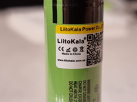 Аккумулятор Liitokala 18650 Li-ion 3400 mAh защищенный 2 шт, выпуклый на плюсе, Набор из двух батарей в кейсе #44, Вячеслав