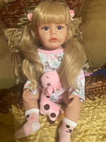 Кукла для девочки Reborn QA BABY "Ева" детская игрушка с аксессуарами и одеждой, большая, реалистичная, коллекционная #45, Ирина М.