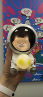Ночник детский для сна, для новорожденных беспроводной кот космонавт/светильник светодиодный #50, Анна