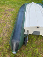 Привал лодочный днищевой ПВХ 235 мм броня для лодок пвх 10 метров (черный) #2, Михаил А.