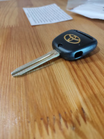 Корпус ключа зажигания для Toyota Тойота лезвие TOY43 - 1 штука (одна боковая кнопка, лезвие TOY43) / Брелок зажигания #13, Стас П.