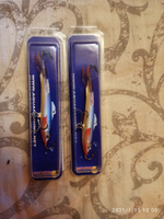 Балансир для зимней рыбалки AQUA Шпрот-7 76,0mm, вес - 20,0g, цвет 015 (голубая спинка) (набор 2шт) #2,  Артур