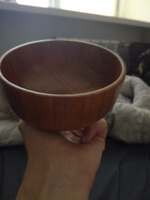 Тарелка - миска из дерева / Тарелки деревянные / Тарелка глубокая из дерева/ Миска для конфет в этнической стиле / диаметр 15 см #8, Валентин Ш.