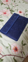 Кожаный чехол для планшета iPad Pro 12.9, чехол для ноутбука 12 - 13 дюймов, J. Audmorr - Newport 12.9 Cobalt #7, Юлия
