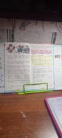 deVente, Подставка для учебников и книг, Таблица умножения 21x19 см, металлическая окрашенная, с противоскользящими ножками, с полноцветным рисунком #93, Наталья К.