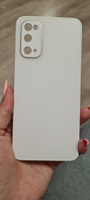Стеклянный чехол для Samsung Galaxy S20 / Самсунг с20 (Белый) #4, Екатерина