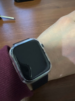Защитный (противоударный) бампер на часы Apple watch / Пластиковый чехол на боковую поверхность для Apple watch (Эпл вотч) 7/8 Series, 45mm #14, Бобирбек Л.