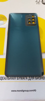 Задняя крышка для Samsung A515F (A51) черная со стеклом камеры #1, Shoira B.