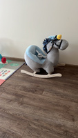 Игрушка качалка детская мягкая большая лошадка для детей, малышей #28, Кристина Т.
