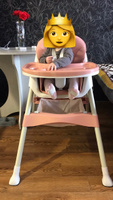 Стульчик для кормления Rant basic Cookie от 6 месяцев, Pink (арт. RH700) #41, Ульяна К.