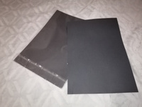 Цветная черная бумага А4 50 листов насыщенный чёрный цвет двусторонняя тонированная в массе плотность 80 г/м для рисования, хобби, творчества #12, Екатерина Б.