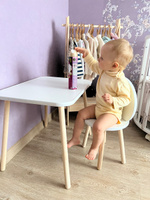 MLmebel Комплект детский стол + стул,30х28х56см #3, Анастасия К.