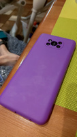Темно-фиолетовый Soft Touch чехол класса Премиум - ХIАОМI ПОКО X3 / X3 PRO / X3 NFC #40, Иван