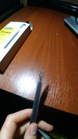 Ручки для школы гелевые черные / Набор ручек для ОГЭ, ЕГЭ и ВПР 12 штук, комплект для офиса OfficeSpace "HC-2" с круглым пластиковым корпусом, 0,38 мм / школьные принадлежности и канцтовары #19, Виктория Б.