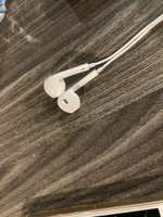 Apple Наушники проводные с микрофоном, 3.5 мм, белый #8, Денис П.