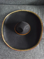 Шляпа "Сомбреро" Черная #7, Кристина С.