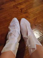Пилинг носочки для ног 7DAYS Маска для ног отшелушивающая, носочки для педикюра, 2 шт, пилинг от натоптышей и мозолей, Корея SHINY FOOT&SILKY FOOT #8, Анастасия Б.
