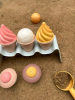 Набор игрушек для песочницы детский с формочками LUCHINA toys Набор для песочницы мороженое. #4, Илона Б.