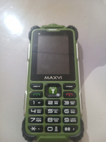 Телефон кнопочный Maxvi R1 Зеленый / Защита от влаги IP68 #20, Владимир Ж.