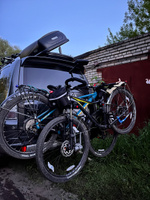 Велобагажник на автомобиль, крепление на фаркоп Thule Xpress для 2-х велосипедов 970 #4, Алёна и.