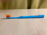 Longa Vita Мягкая зубная щетка для взрослых и детей от 12 лет, 6580 щетинок, Для чувствительных зубов и при кровоточивости десен "ultrasoft", d 0,10 мм, цвет: синий #50, Ярослав