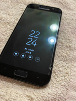 Комплект 2шт. Защитное противоударное стекло для телефона Samsung Galaxy А5 (2017) закаленное / полноэкранное #6, Оксана Ж.