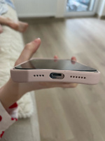 Силиконовый чехол для iPhone 12 Pro Max / Silicone Case DF на Айфон 12 Про Макс с бархатистым покрытием внутри, Пудровый розовый #79, Дмитрий А.