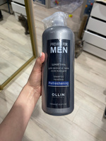 OLLIN PROFESSIONAL Шампунь PREMIER FOR MEN для ежедневного ухода освежающий 1000 мл #24, Марина