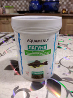 Корм сухой AQUAMENU "Лагуна", универсальный гранулированный корм для рыб, питающихся на дне аквариума, 600 мл (350 г) #16, Евгений В.