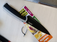 Appetite Кухонный нож для мяса, для зелени, длина лезвия 15 см #1, Дмитрий П