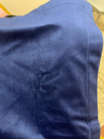 Скатерть из бархата для гаданий 50x50 см, синяя #13, Оля Т.
