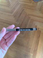 Stellary Brow tattoo pen Стойкий фломастер для бровей с эффектом микроблейдинга, лайнер для бровей с мягкой кисточкой, цвет: светло-коричневый, 0.7 мл #26, Мария Б.