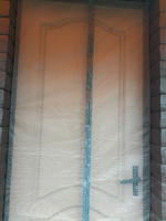 Москитная сетка на дверь на магнитах 36шт штора дверная занавеска от комаров, мух, мошек #93, Сергей А.