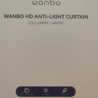 Экран для проектора антибликовый Wanbo Anti-Light Curtain #4, Никита З.