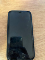 Чехол стеклянный для iPhone 11 с защитой для камеры, черный #162, Эдгар А.