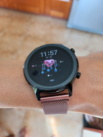 Универсальный ремешок миланская петля для Xiaomi Amazfit/Samsung Galaxy Watch/Gear S2 Classic/Huawei/Honor Magic, 20 мм/20 mm (Розовый) #3, Елена Т.
