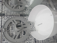 Диспенсер для туалетной бумаги цвет белый корпус ABS-пластик Puff-7130, Арт.: 1402.005 #35, MICHAEL Z.