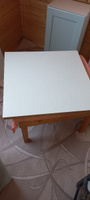 Столешница для кухни 60 см. "Белый песок" (60*60*2,6 см) #60, Ирина К.