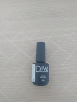 Diva Nail Technology Гель лак для ногтей, самовыравнивающийся плотный насыщенный темный, декоративное покрытие для маникюра и педикюра, синий, 15 мл #19, Елена Ш.