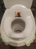 Сиденье для унитаза детское пластиковое, накладка для туалета детям, сидушка стульчак 2+ #29, ELENA U.